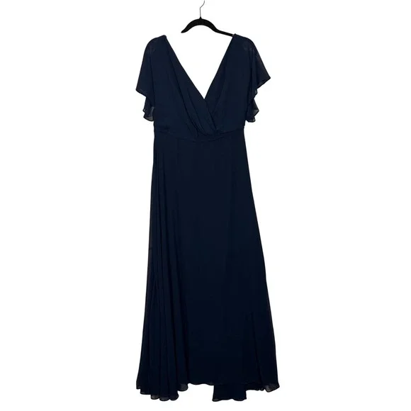 elie tahari blue lace dress Lace Flutter Sleeve Dress – Elie Tahari